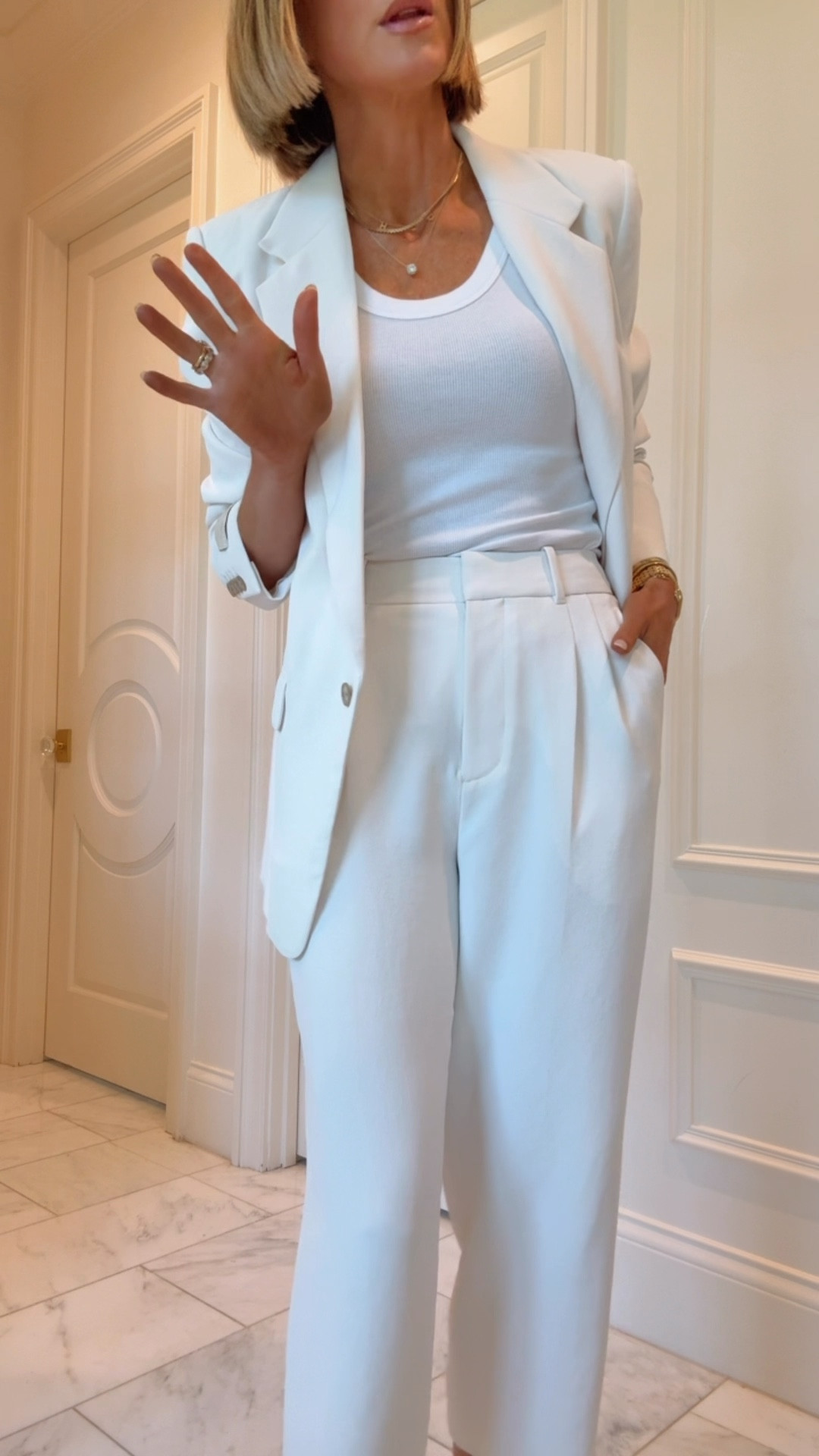 The perfect pants (and not see through) Amazing fabric. Won't wrinkle. Moves well. 

I'm 5'7 wearing size small regular length fit tts @aritzia #ad #aritziapartner

#LTKMothersDay