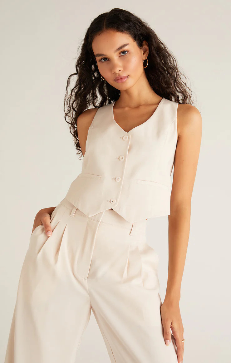 Eleanor Twill Vest | Z Supply