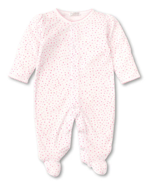 Kissy Sweethearts White Footie | Kissy Kissy
