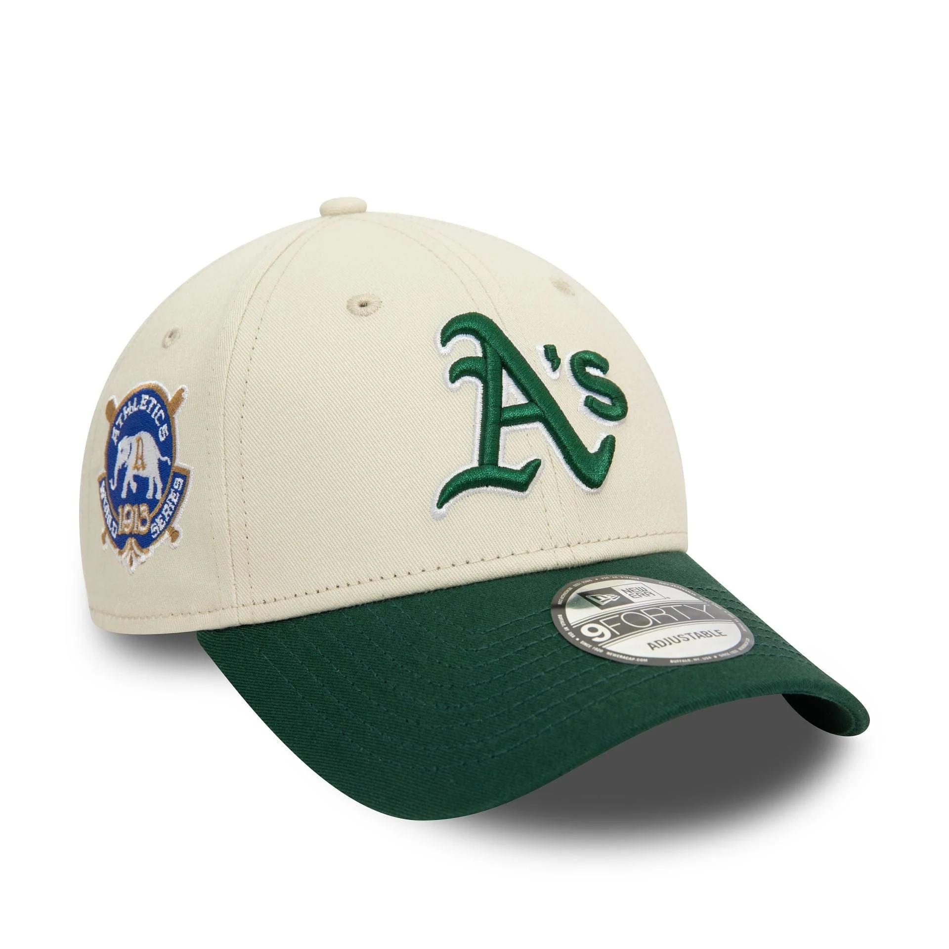 Oakland Athletics World Series Dark Green 9FORTY Adjustable Cap | New Era Cap