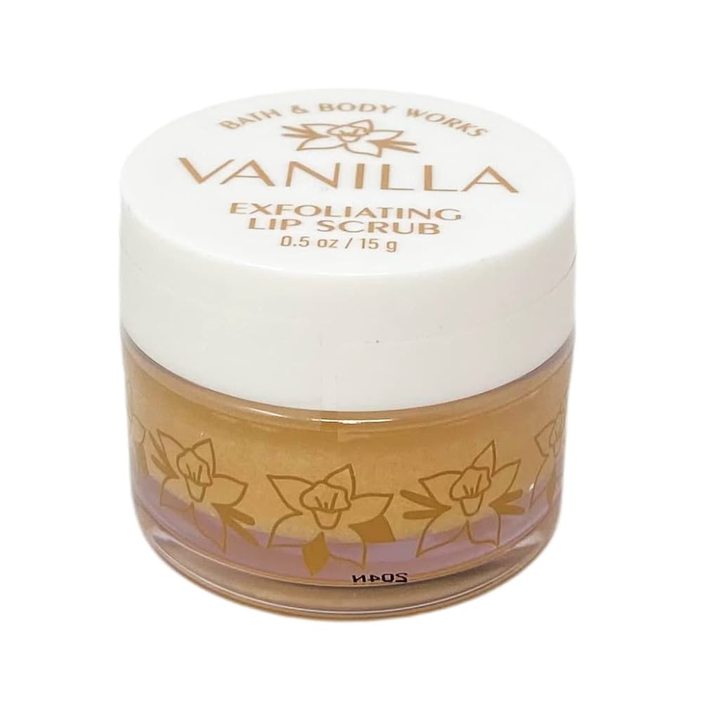 Bath & Body Works Vanilla Exfoliating Lip Scrub - 0.5 oz / 15 g | Amazon (US)