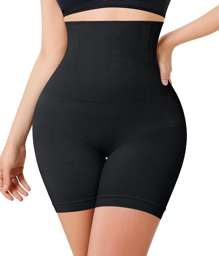 Nebility Tummy Control Shapewear Shorts High Waist Butt Lifting Panties Seamless Body Shaper Thig... | Amazon (US)