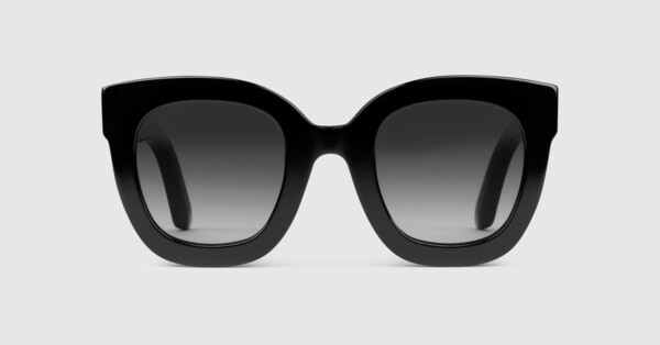 Gucci - Round-frame acetate sunglasses with star | Gucci (UK)