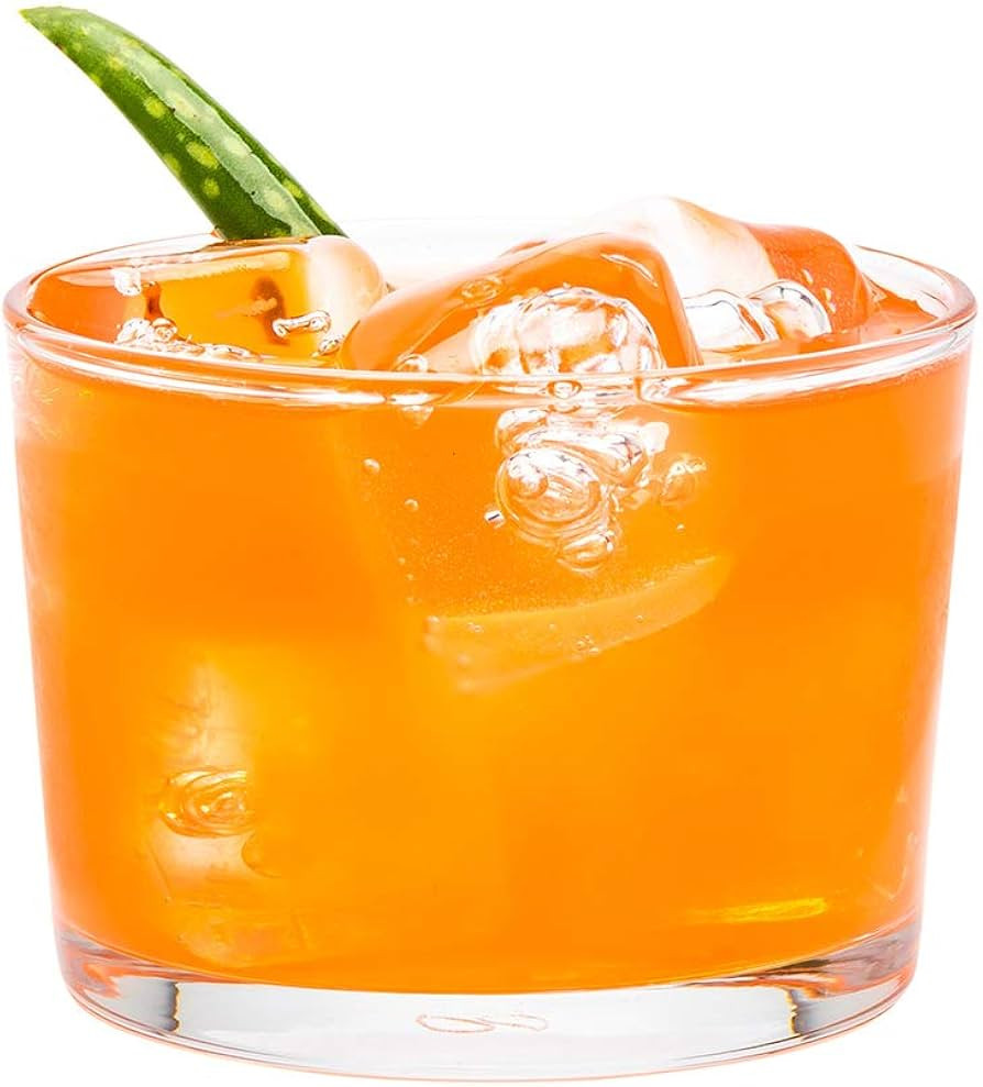 Restaurantware Sumi 7.5 Ounce Rocks Glasses Set of 6 Fine-Blown Lowball Glasses - Tempered Dishwa... | Amazon (US)