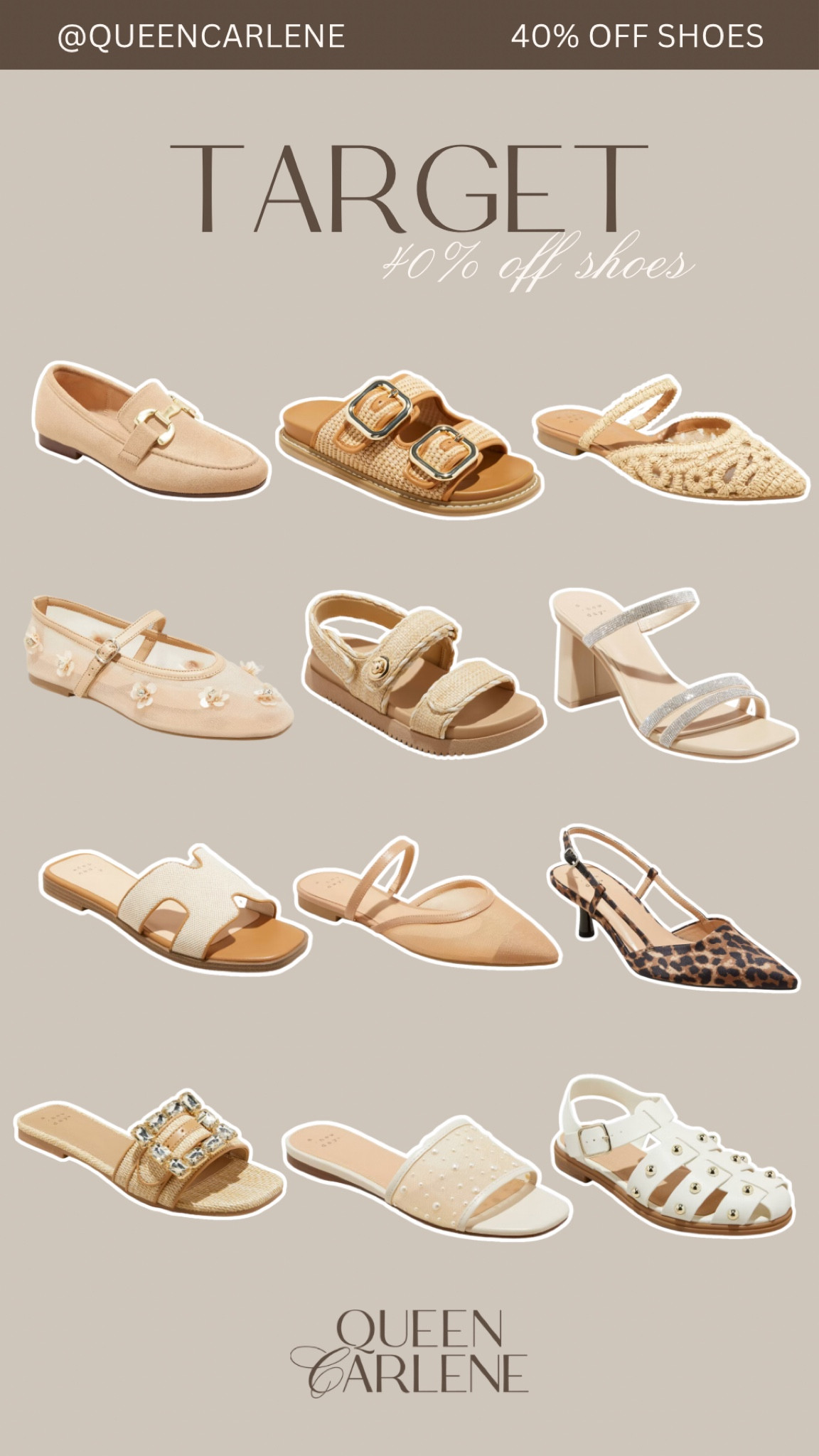 Target Sale Alert: up to 40% off shoes!! They have so many cute spring shoes!!



#LTKShoeCrush #LTKSaleAlert #LTKFindsUnder50