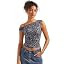 SUUKSESS Women Off Shoulder Tops Sleeveless Shirts Y2K Going Out Crop Tank Top | Amazon (US)