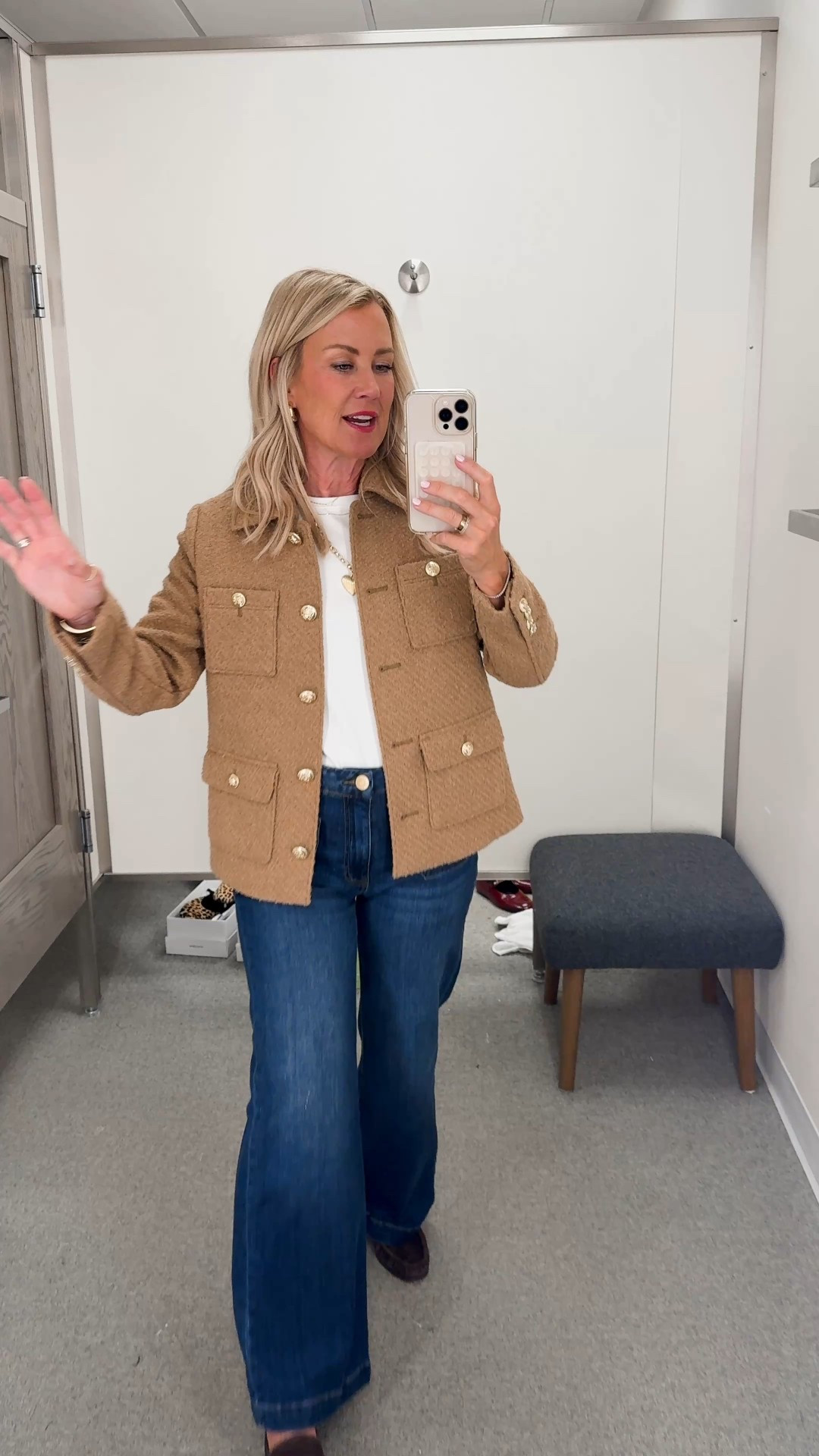 Love this jacket (and this entire fit!) 

#LTKSaleAlert #LTKOver40 #LTKStyleTip