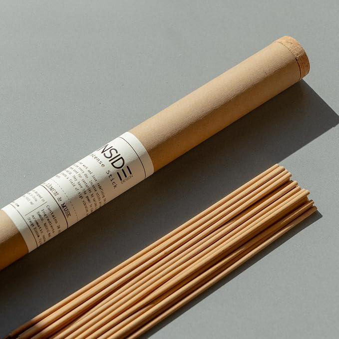 Citrus Lemon & Musk Incense Sticks – Fresh Citrus & Soft Musk Scent – 11 Inch Bamboo Core –... | Amazon (US)