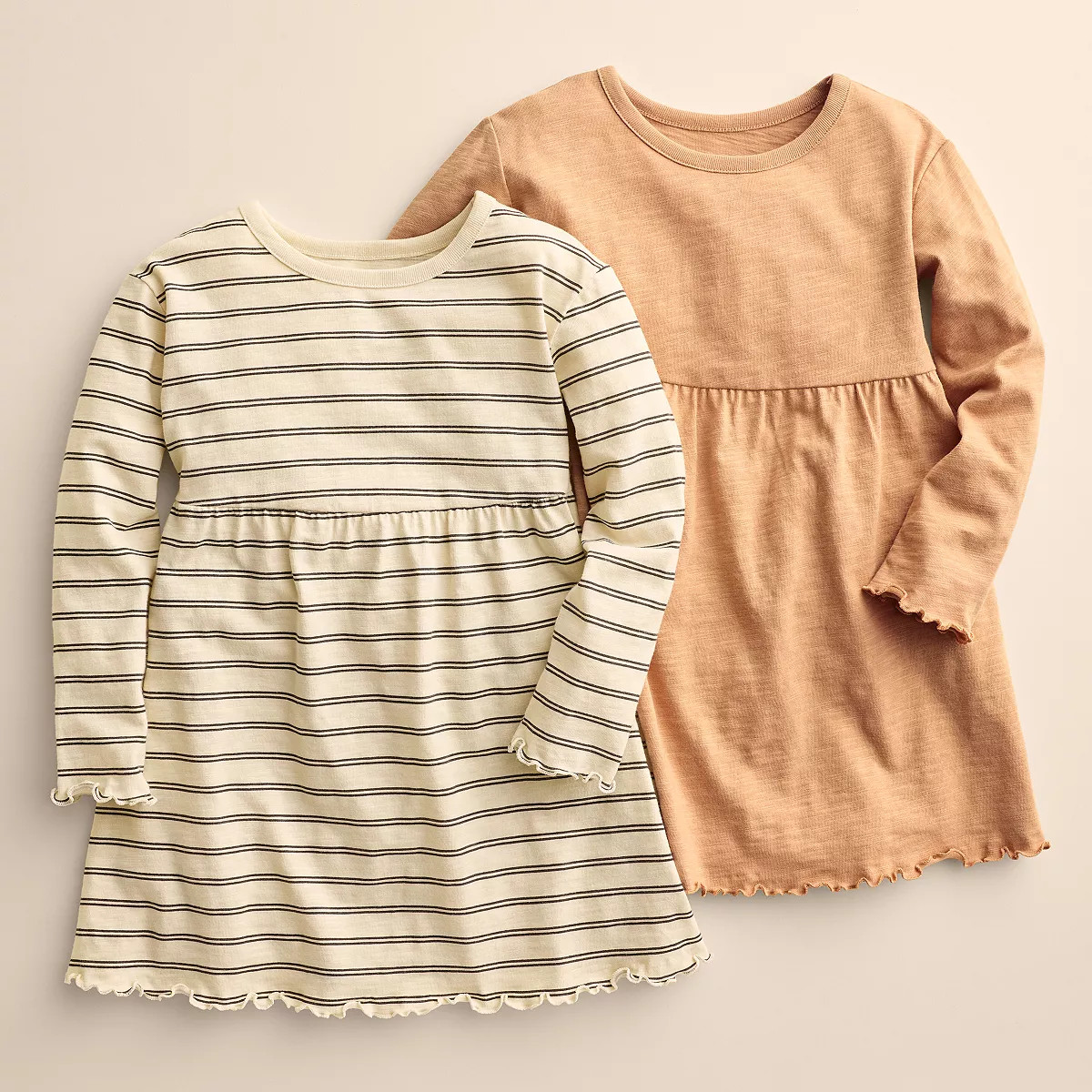 Baby & Toddler Girl Little Co. by Lauren Conrad Organic 2-pack Essential Dresses | Kohl's