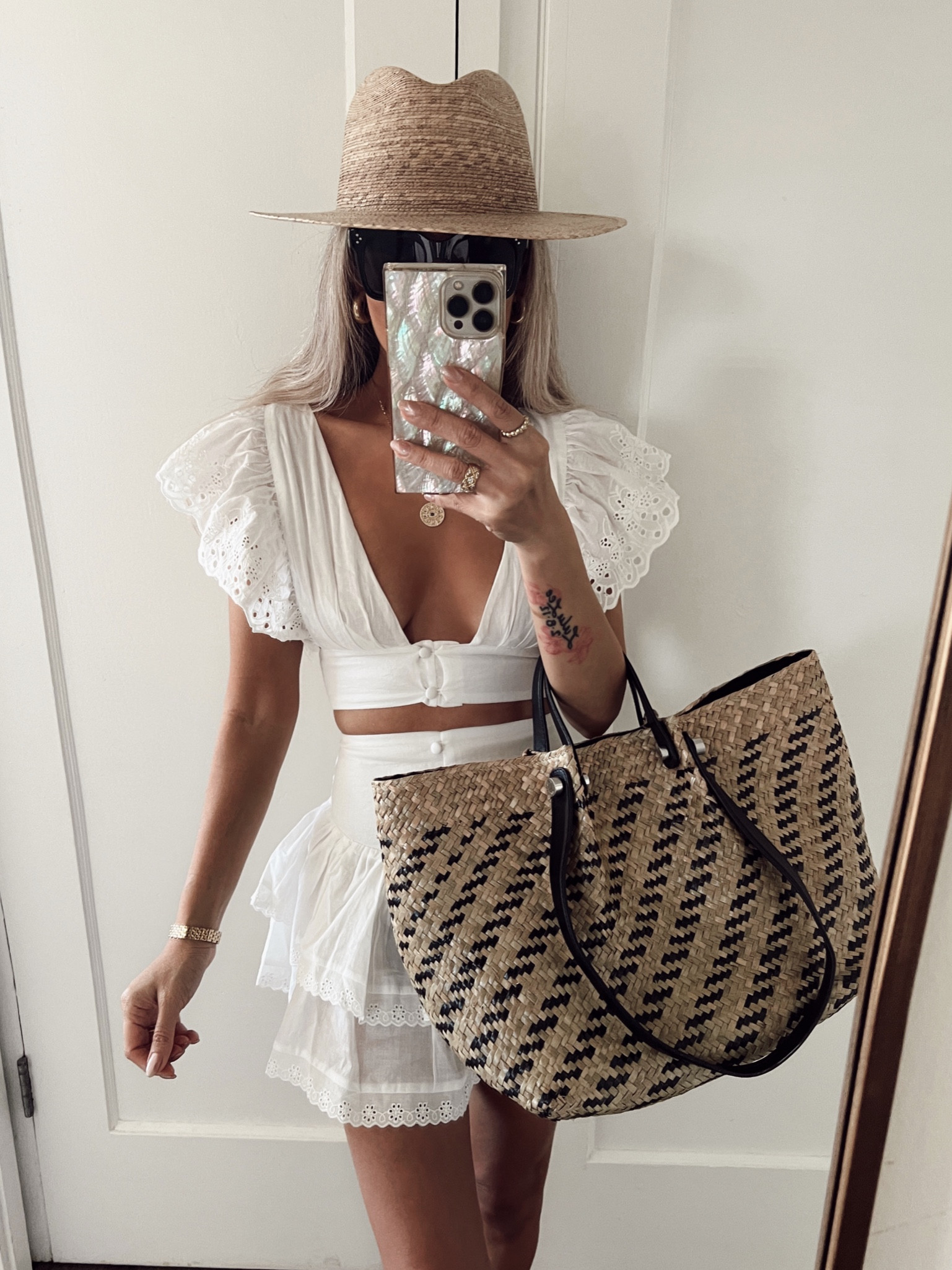 Ah this set 🥹 Wearing an xs on both pieces! 

#LTKswim #LTKstyletip #LTKtravel