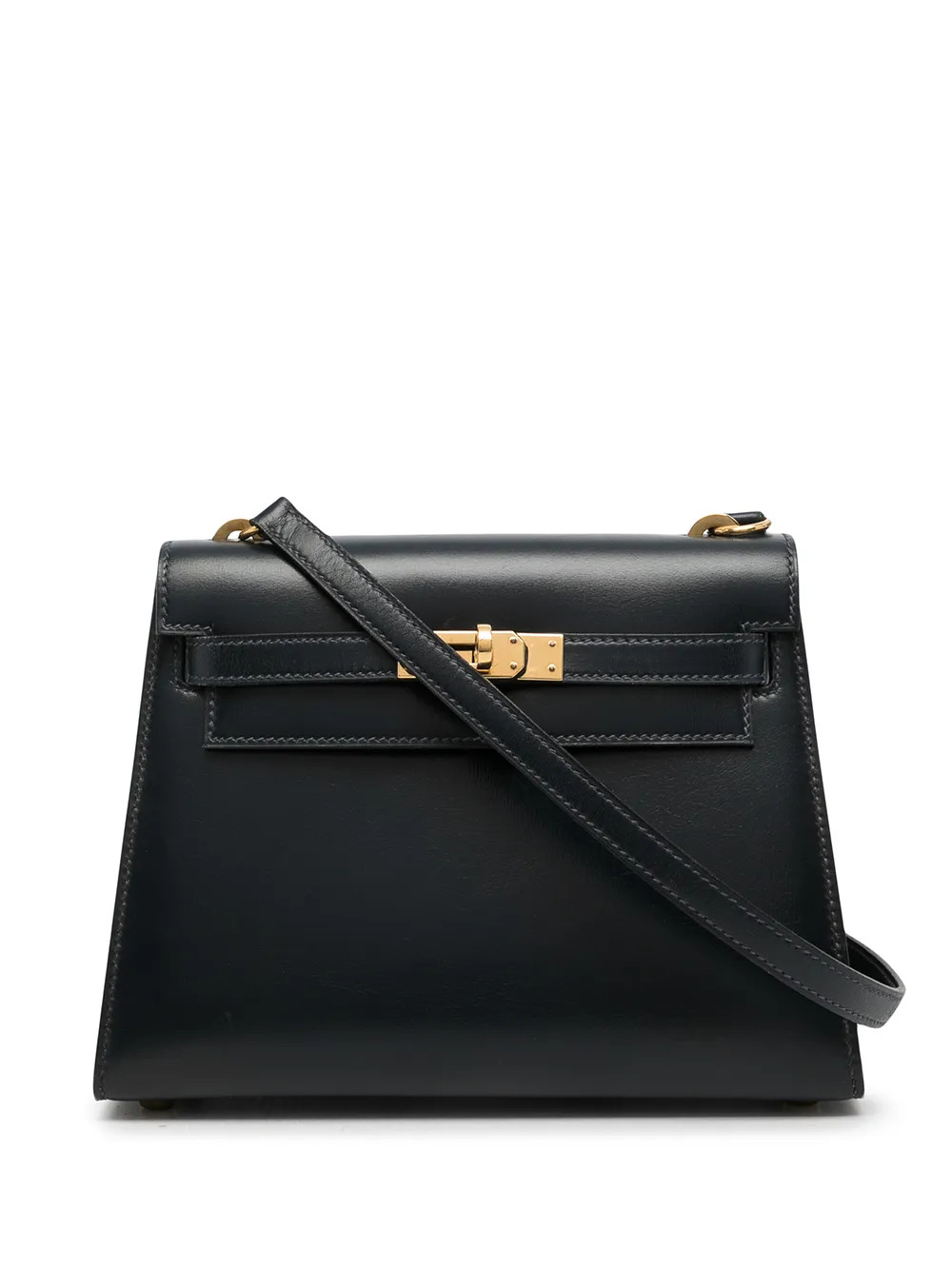 Hermès 1987 pre-owned Kelly 20 Sellier Shoulder Bag - Farfetch | Farfetch Global