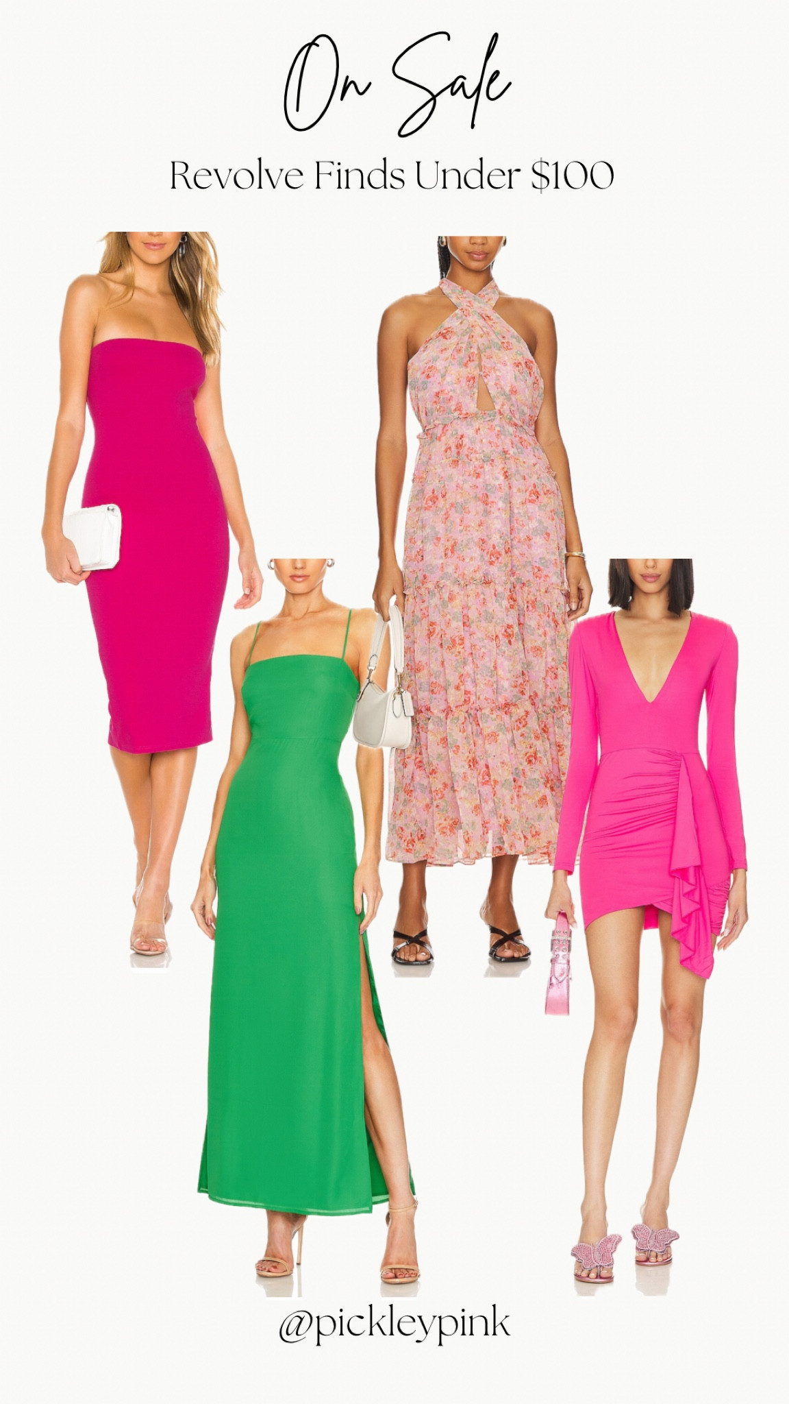 Revolve on sale, revolve wedding guest outfits, under $100 wedding outfits, wedding guest outfits $100 or less, cute wedding guest dresses

#LTKfindsunder100 #LTKsalealert #LTKwedding