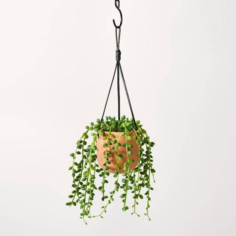 4" Artificial Hanging String of Pearls Plant - Hilton Carter for Target | Target