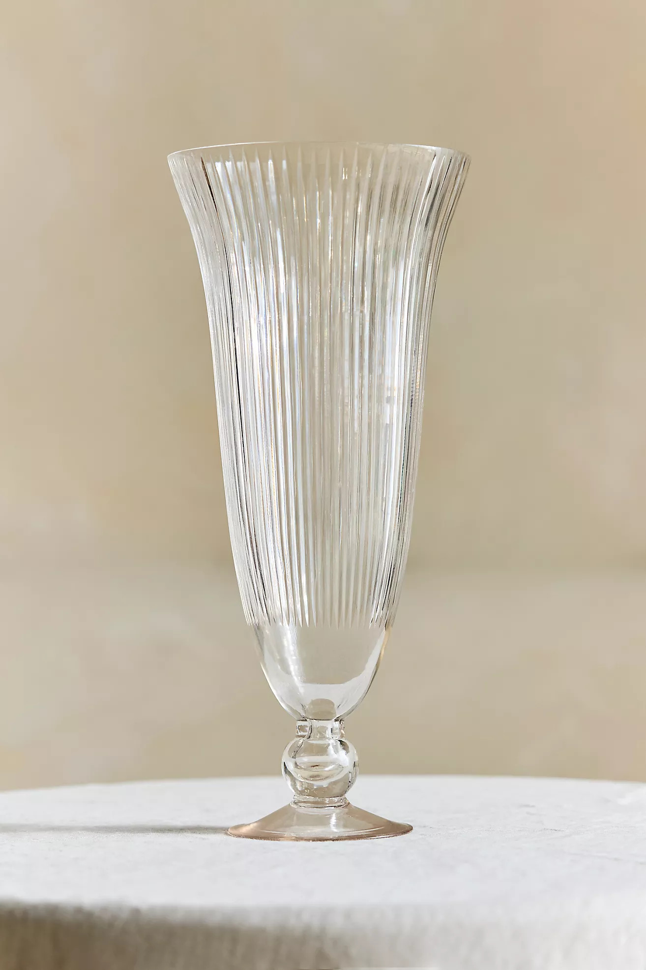 Cut Glass Flare Vase | Terrain