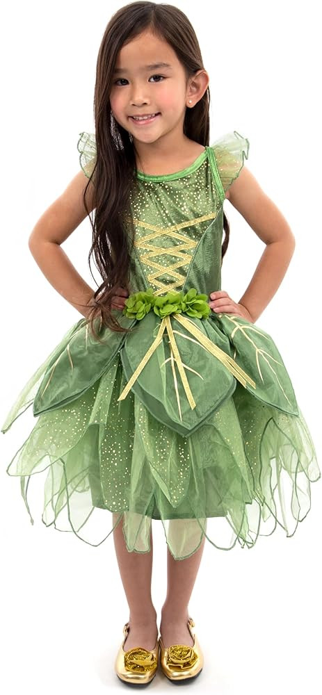Little Adventures Pixie Tinkerbell Princess Dress Up Costume - Machine Washable Child Pretend Pla... | Amazon (US)