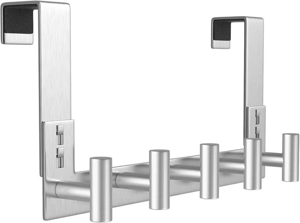 PMMASTO Over The Door Hooks, Door Hanger Hook for Hanging, Coat Rack Organizer for Bathroom, Towe... | Amazon (US)