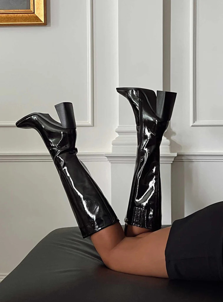 The Jessa Boots Black | Princess Polly US