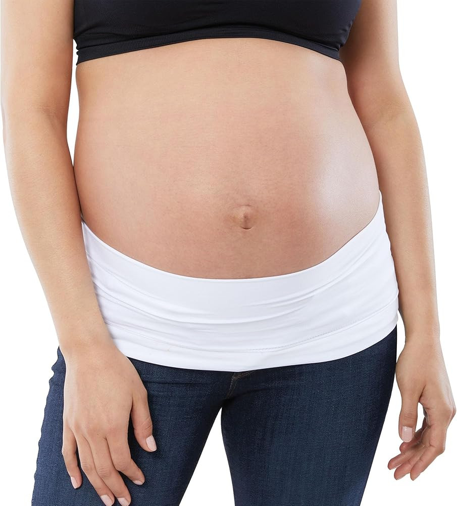 Ingrid & Isabel Basics Bellaband, Maternity Belly Band, Pants & Jeans Extender for Pregnancy & Po... | Amazon (US)