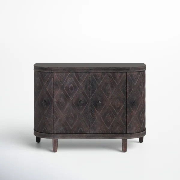 Winfield Solid Wood 4 - Door Accent Cabinet | Wayfair North America