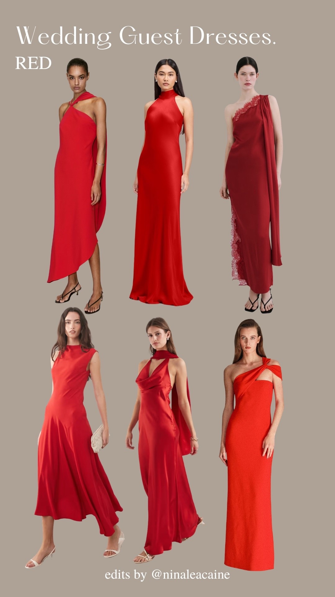 Wedding guest edit #reddress

#LTKsummer #LTKdresses #LTKwedding