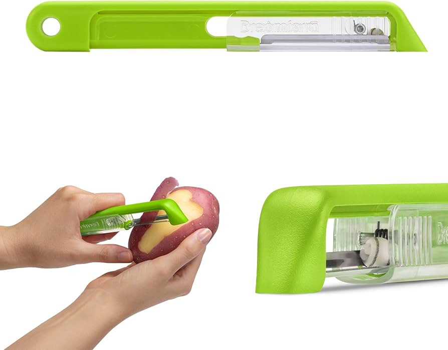 Dreamfarm Sharple | Self-Sharpening Vegetable Speed Peeler | Green | Amazon (US)