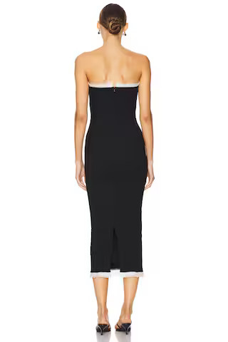 Addison Strapless Dress in Black | Revolve Clothing (Global)