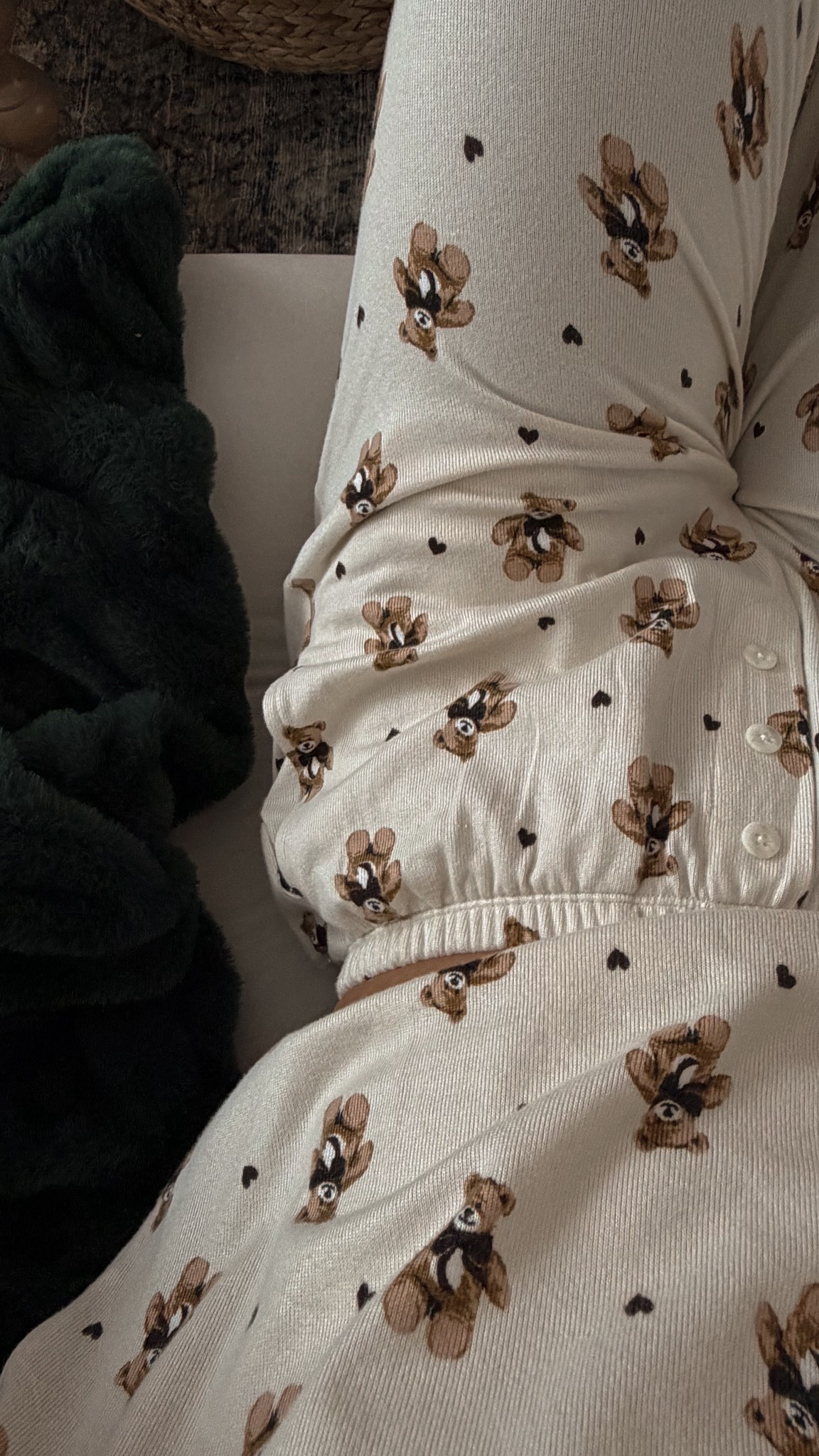 These teddy bear jams are so cute and soo soft! Size XS 

#LTKFindsUnder50 #LTKSaleAlert #LTKHoliday