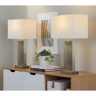 Porch & Den Rory 26" Metal Table Lamp (Set of 2) - Bed Bath & Beyond - 41790046 | Bed Bath & Beyond