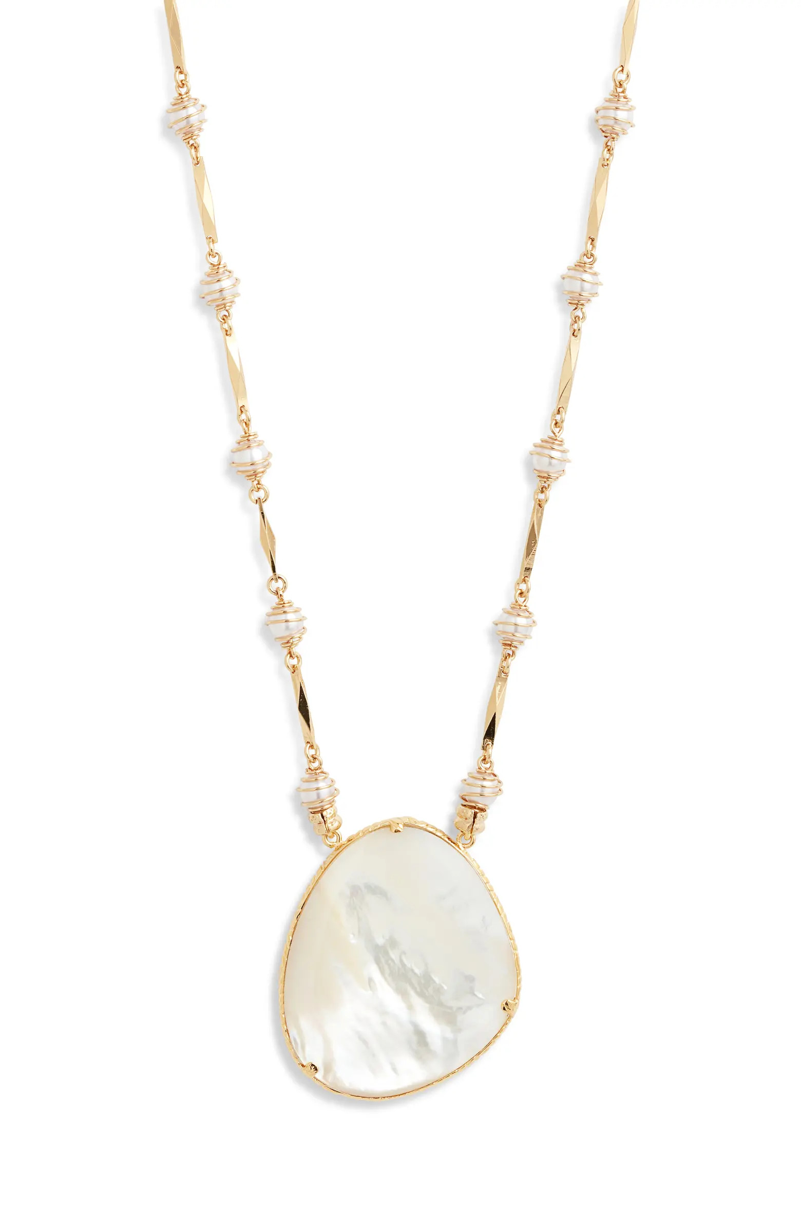 Gas Bijoux Perla Serti Pendant Necklace | Nordstrom | Nordstrom