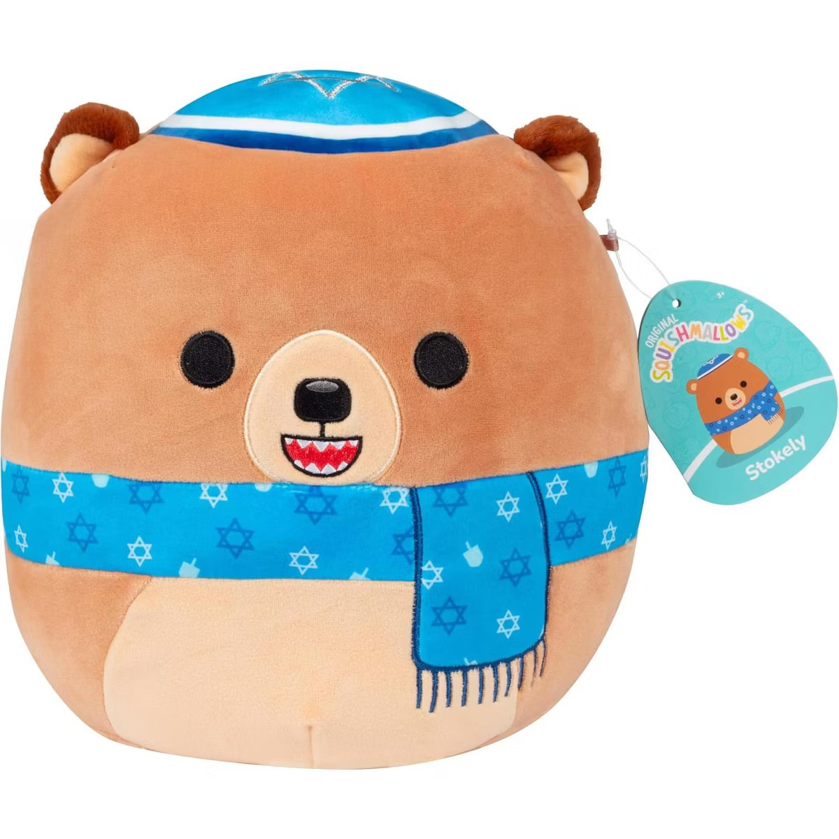 Squishmallows 10" Stokely Holiday Brown Bear Plush - Official Kellytoy- Collectible Squishy Holid... | Target