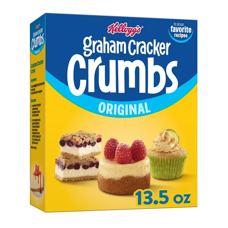 Kellogg's Graham Cracker Original Crumbs, Dessert Ingredients, 13.5 oz | Walmart (US)