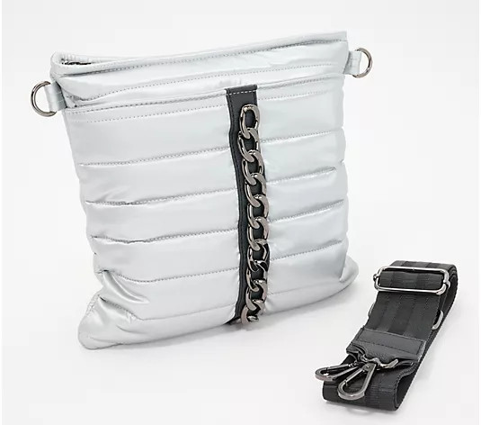 Think Royln Milano Crossbody with Chain Detail | QVC