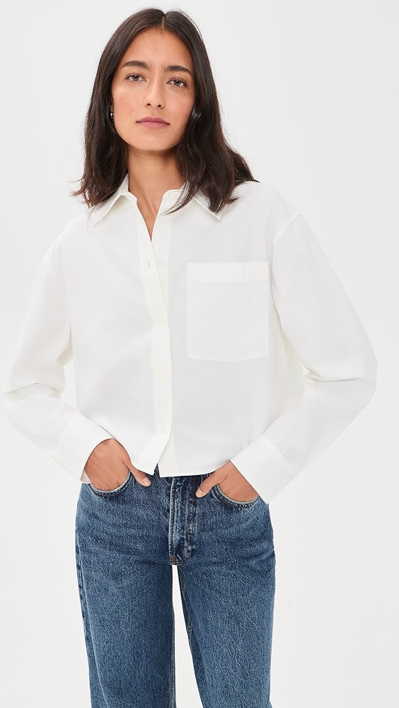 Scott Cropped Shirt | Shopbop