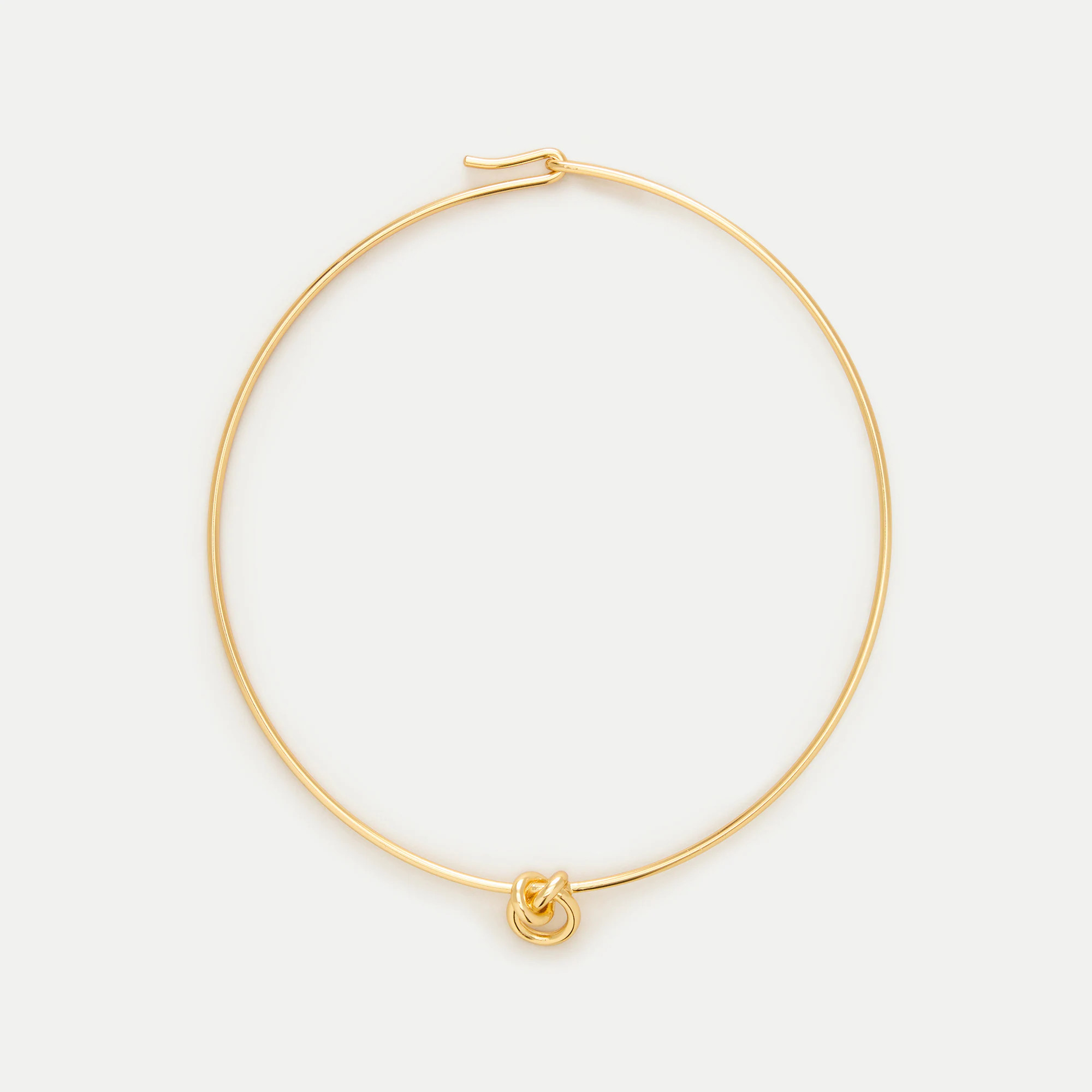 Sculptural knot necklace | J. Crew US