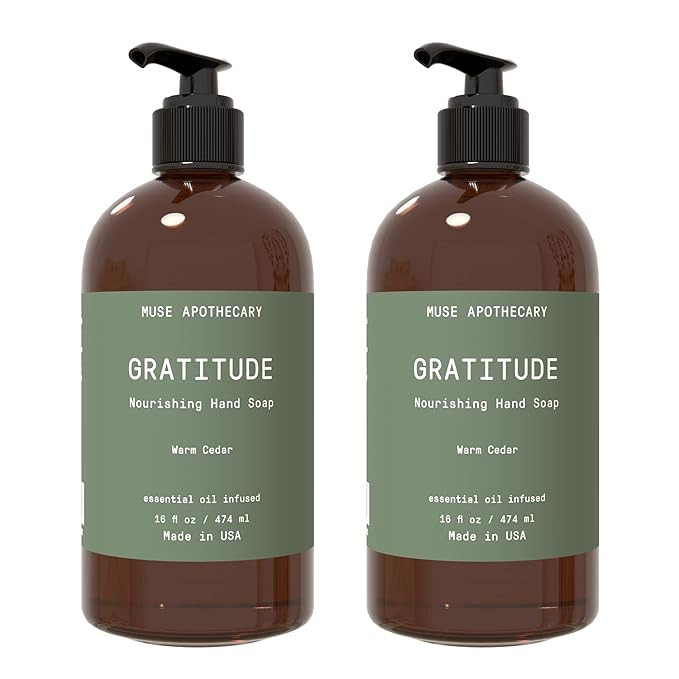 Muse Bath Apothecary Hand Ritual - Botanical Collection - Aromatic and Nourishing Hand Soap, Infu... | Amazon (US)