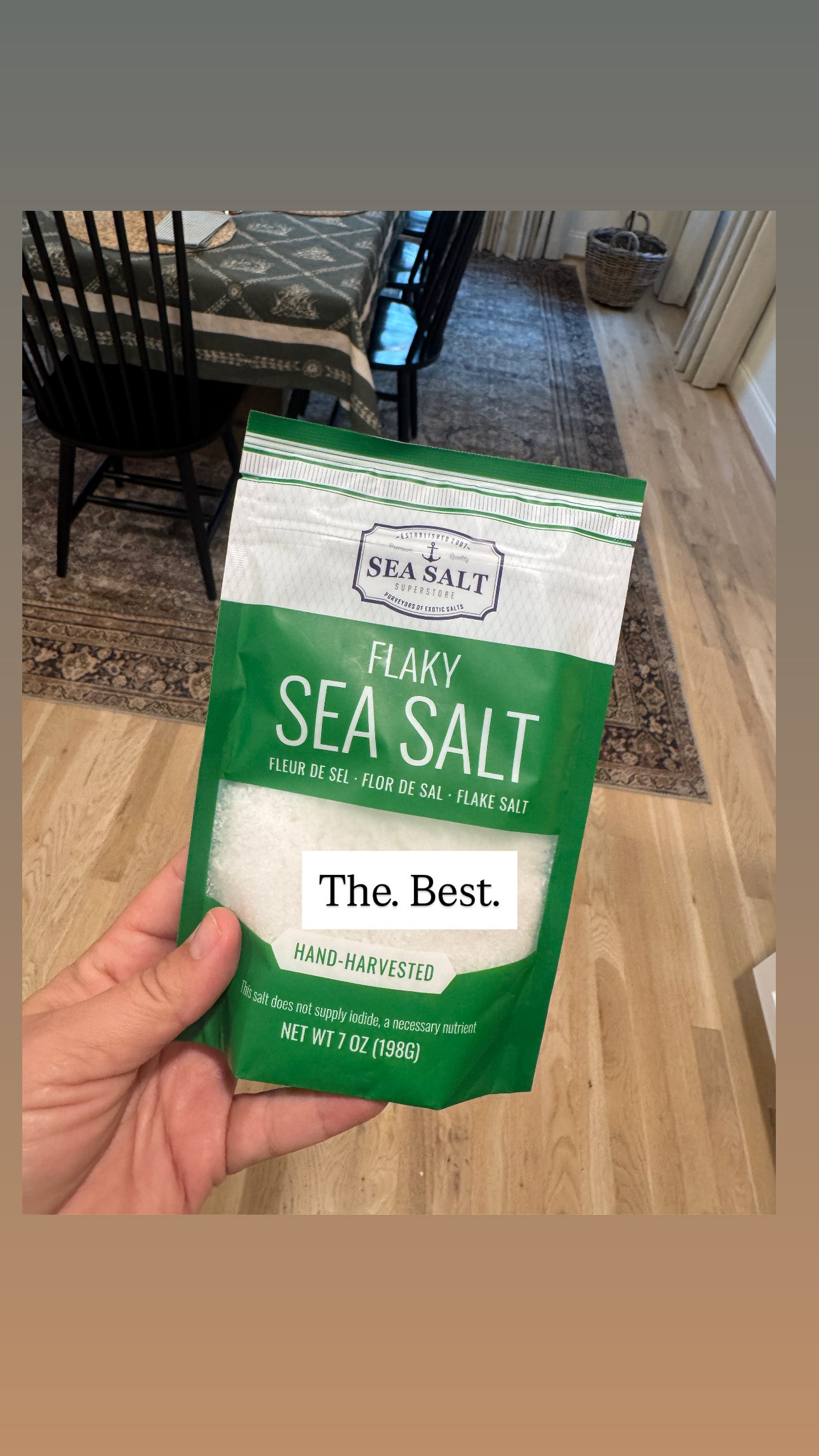 The best flaky sea salt 

 #LTKfoodie