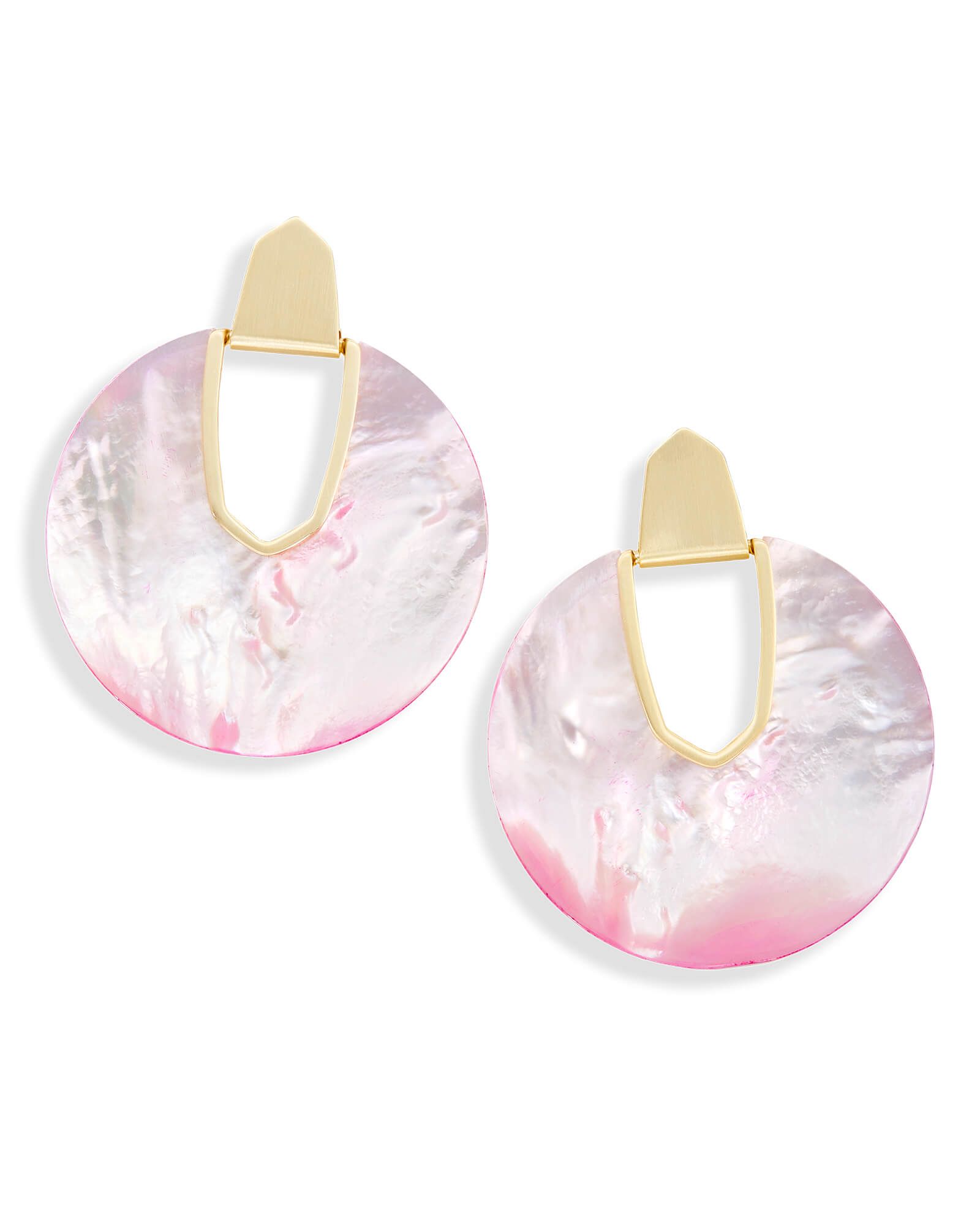 Diane Statement Earrings in Blush Pearl | Kendra Scott