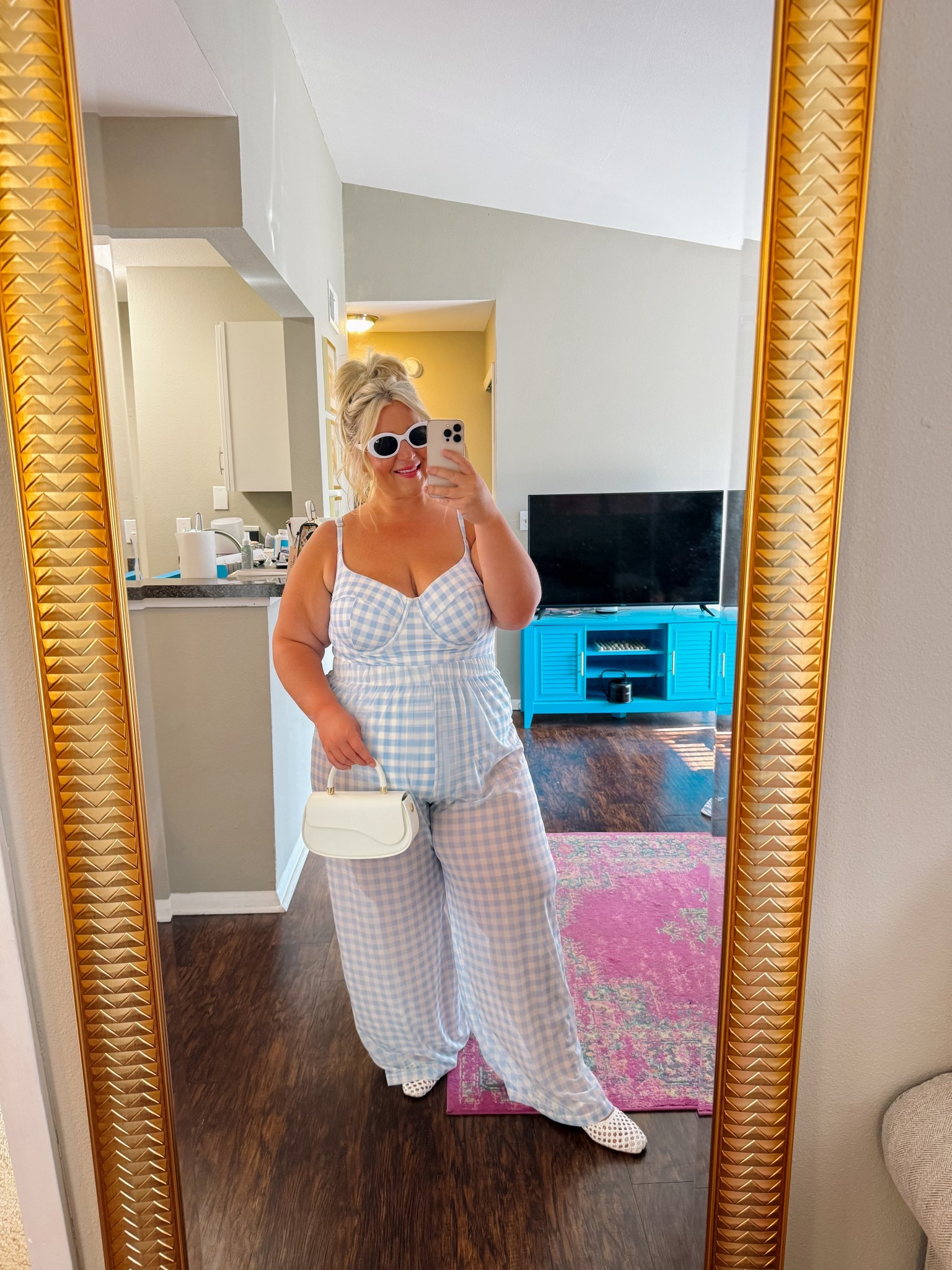 Plus size beach club look! Wearing size 1x 🍋 

#LTKSwim #LTKPlusSize #LTKMidsize