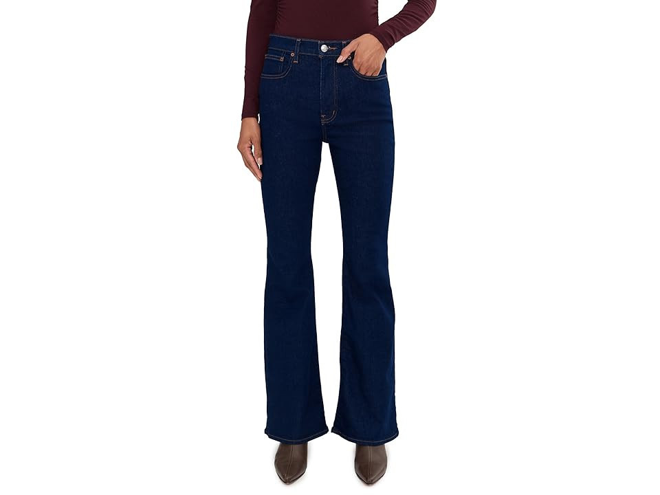 Madewell The Stretch Flare Jean Women's Jeans Rinse Wash: 27 32, Cotton/Denim/Elastane | Zappos.com