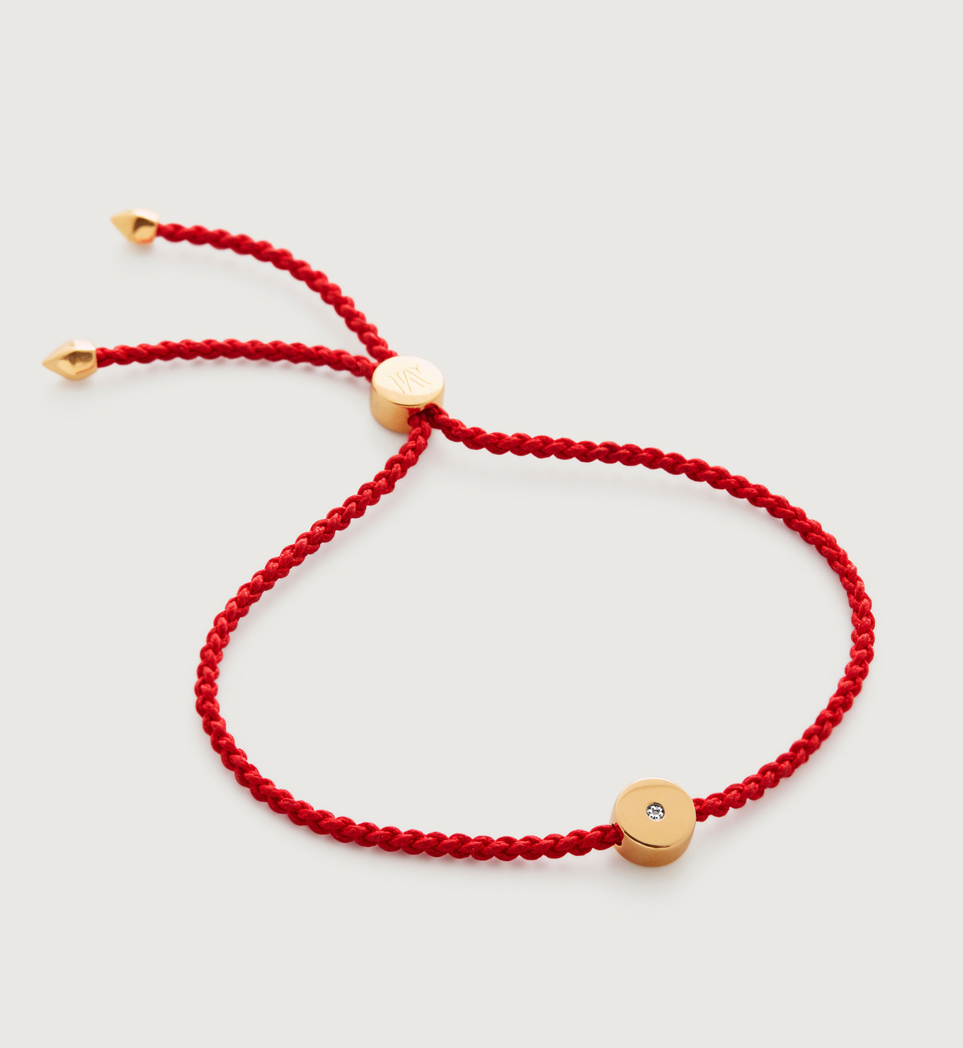Linear Solo Friendship Diamond Bracelet | Monica Vinader (Global)