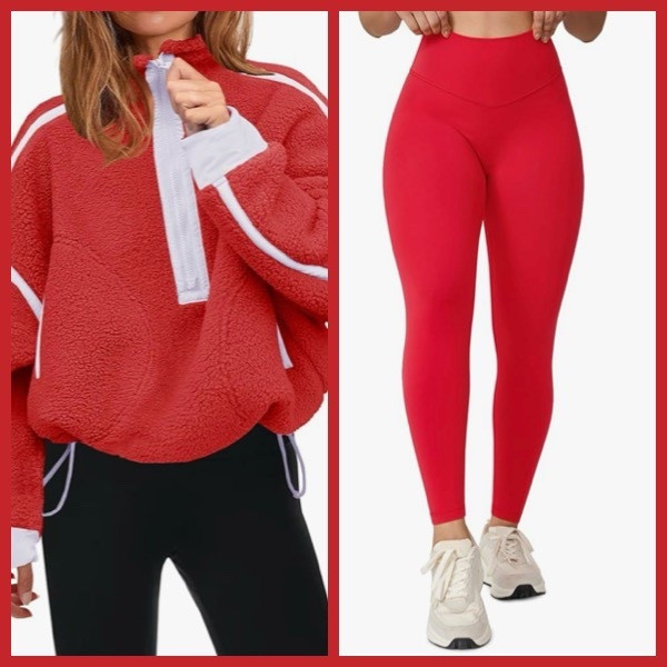 Cute comfy outfit for the holiday season 

#LTKActive #LTKHoliday #LTKmomlife