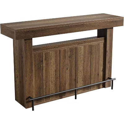 Lantine 63" Bar Table, 4-Tier Counter Height Pub Table, Modern Home Bar Unit, Coffee Bar Cabinet Liquor Furniture for Kitchen, Bistro | Target