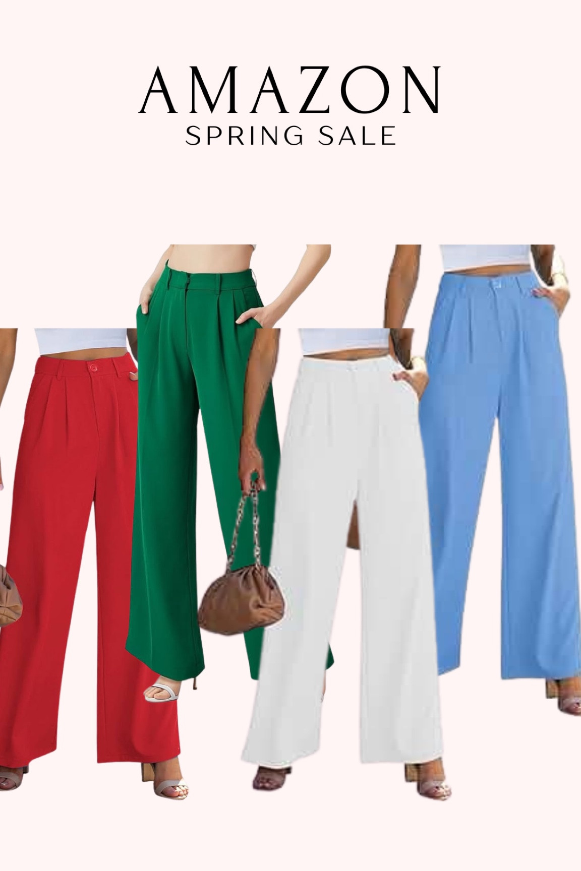 Amazon trousers - spring sale!

#LTKfindsunder50 #LTKmidsize #LTKsalealert