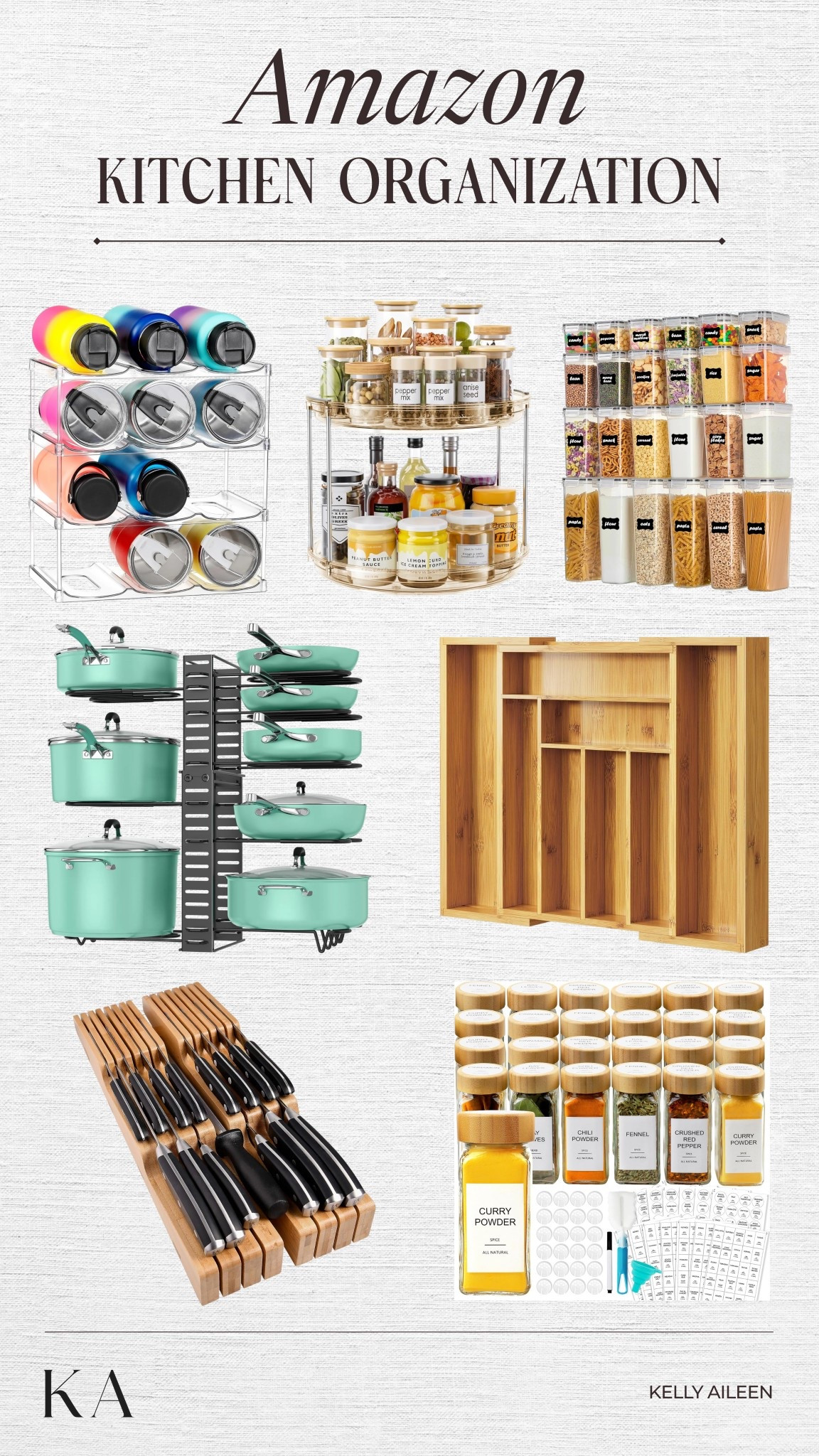 Amazon kitchen organization finds that instantly make your space feel calmer and more functional. 

#LTKorganization #AmazonFinds #KitchenOrganization

#LTKHome