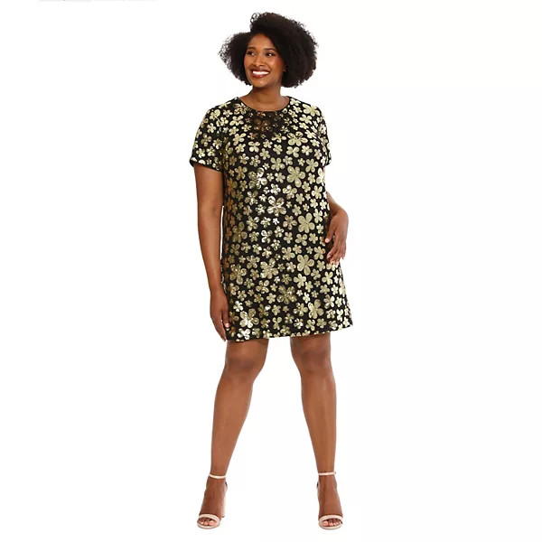 Women's London Times Sequin T-Shirt Dress | Kohl's