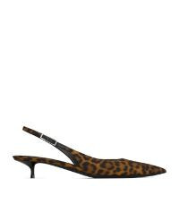 Leopard Cherish Slingback Pumps 30 | Harrods