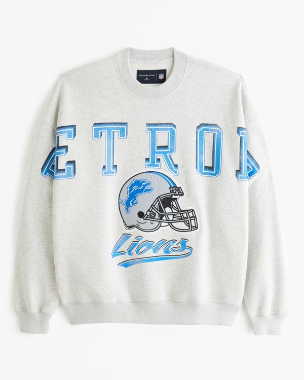 Detroit Lions Graphic Crew Sweatshirt | Abercrombie & Fitch (UK)