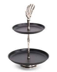 2 Tier Skeleton Hand Server | Halloween | T.J.Maxx | TJ Maxx