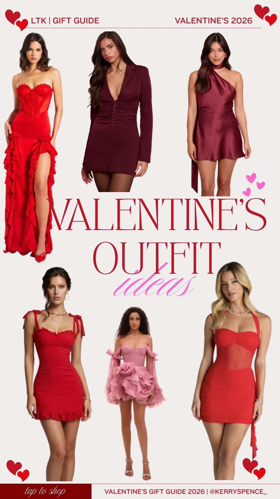 Rock these outfits carefully selected for valentine’s, just for you!💞

#LTKValentine