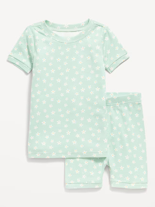 Unisex Snug-Fit Printed Pajama Set for Toddler &amp; Baby | Old Navy (US)